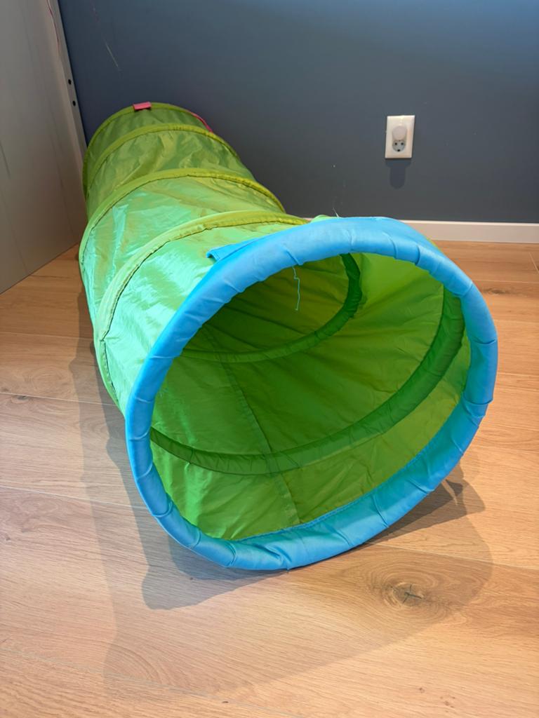 IKEA Kruiptunnel voor kinderen - Groen/Blauw, Ophalen, Gebruikt, Jongen of Meisje