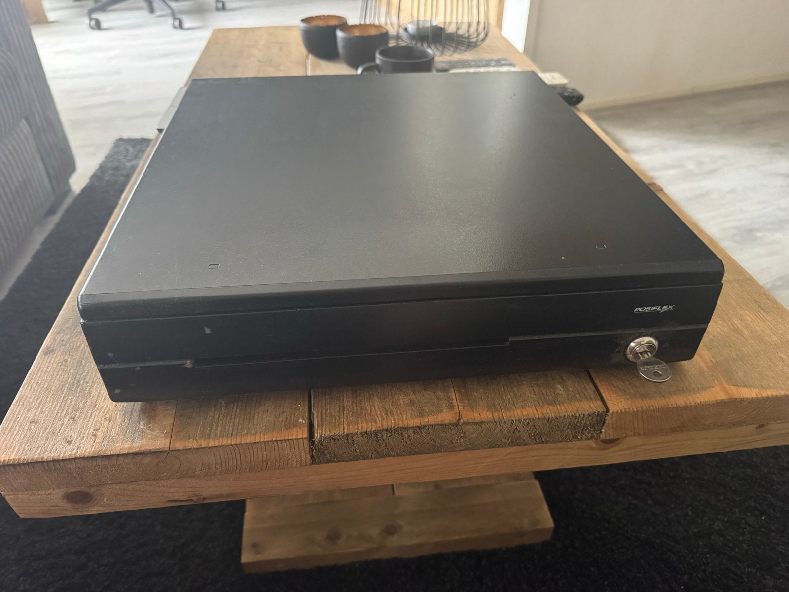 Kassalade Posiflex met 1 sleutel, Ophalen, Gebruikt
