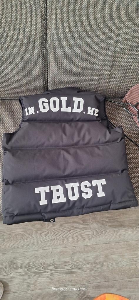 In Gold We Trust Bodywarmer Dames XS Nieuw, Kleding | Dames, Zwart, Nieuw, Ophalen of Verzenden, In Gold We Trust