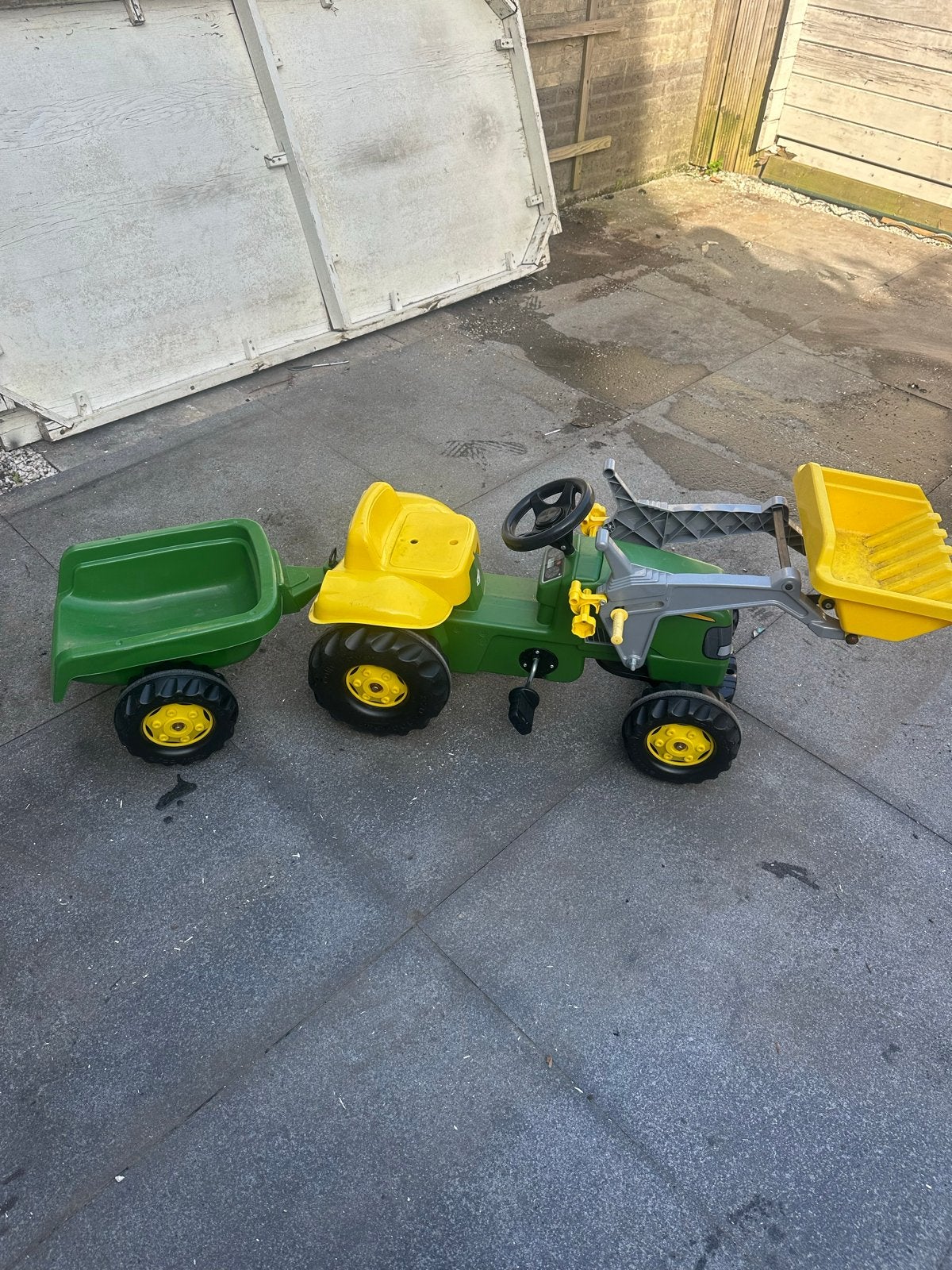 Rolly Toys John Deere RollyKid traptrekker met aanhanger, Kinderen en Baby's, Speelgoed | Buiten | Voertuigen en Loopfietsen, Ophalen