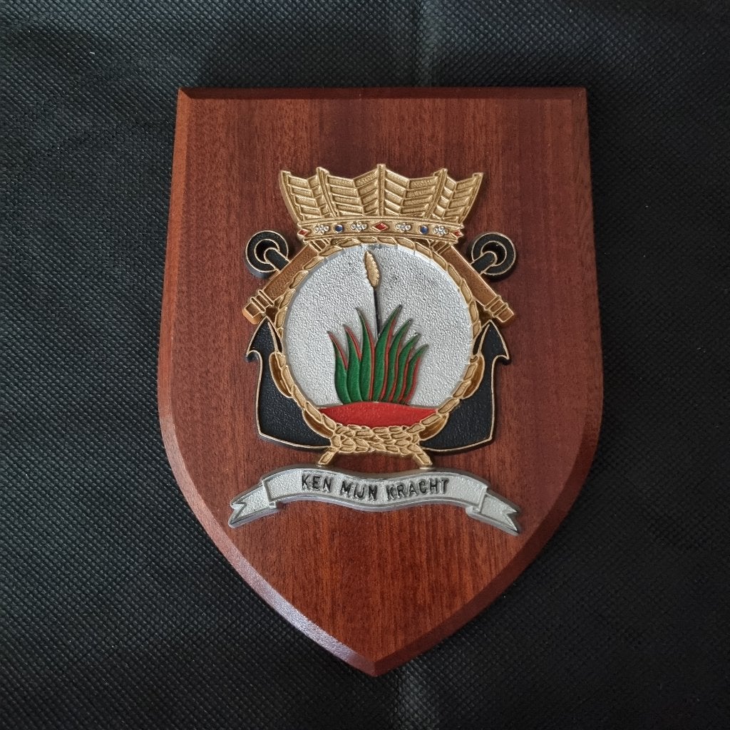 Wapenschildje Savaneta, Verzenden, Marine, Nederland, Embleem of Badge