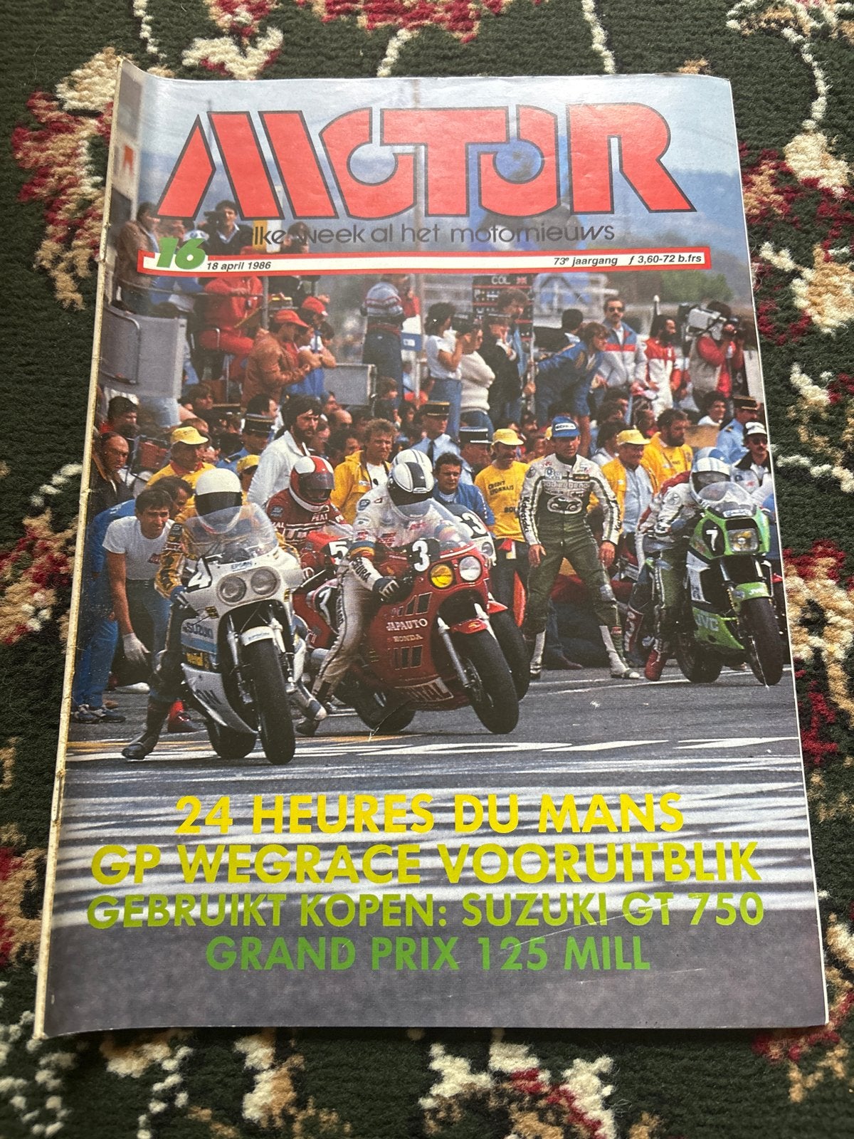 Motor Magazine 18 april 1985 - 24 Uren Le Mans, Boeken, Motoren, Ophalen of Verzenden, Gelezen, Algemeen