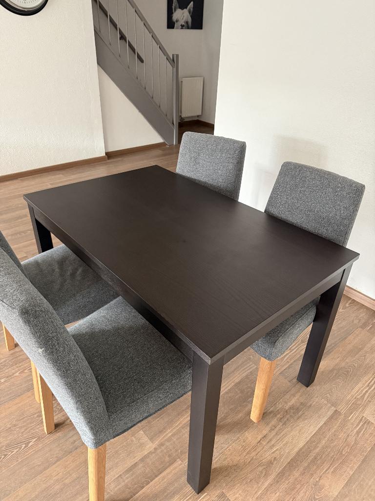 MOVE OUT SALE! Tafel, Huis en Inrichting, Tafels | Eettafels, Ophalen, Zo goed als nieuw, Rechthoekig, 50 tot 100 cm