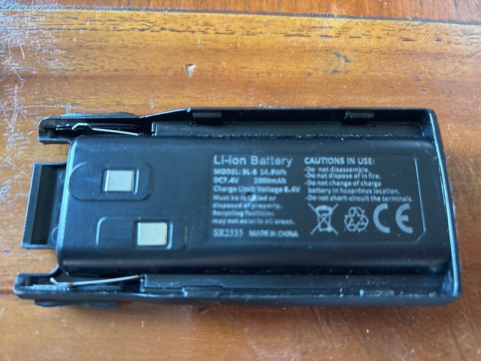 Li-ion Batterij voor Portofoon., Telecommunicatie, Ophalen of Verzenden, Nieuw, Toebehoren