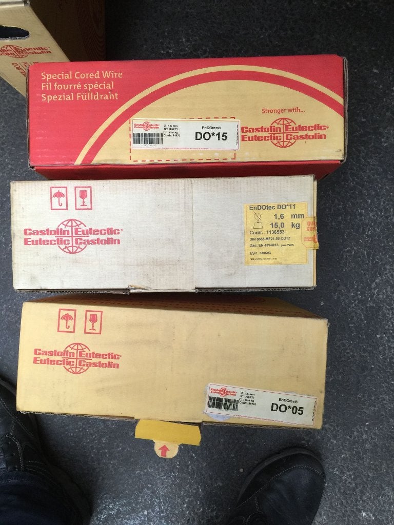 Castolin Co2 lasdraad D015 en DO 05 ø1,6 rollen van 15 Kg, Ophalen of Verzenden, Nieuw, Minder dan 150 ampère, Co2