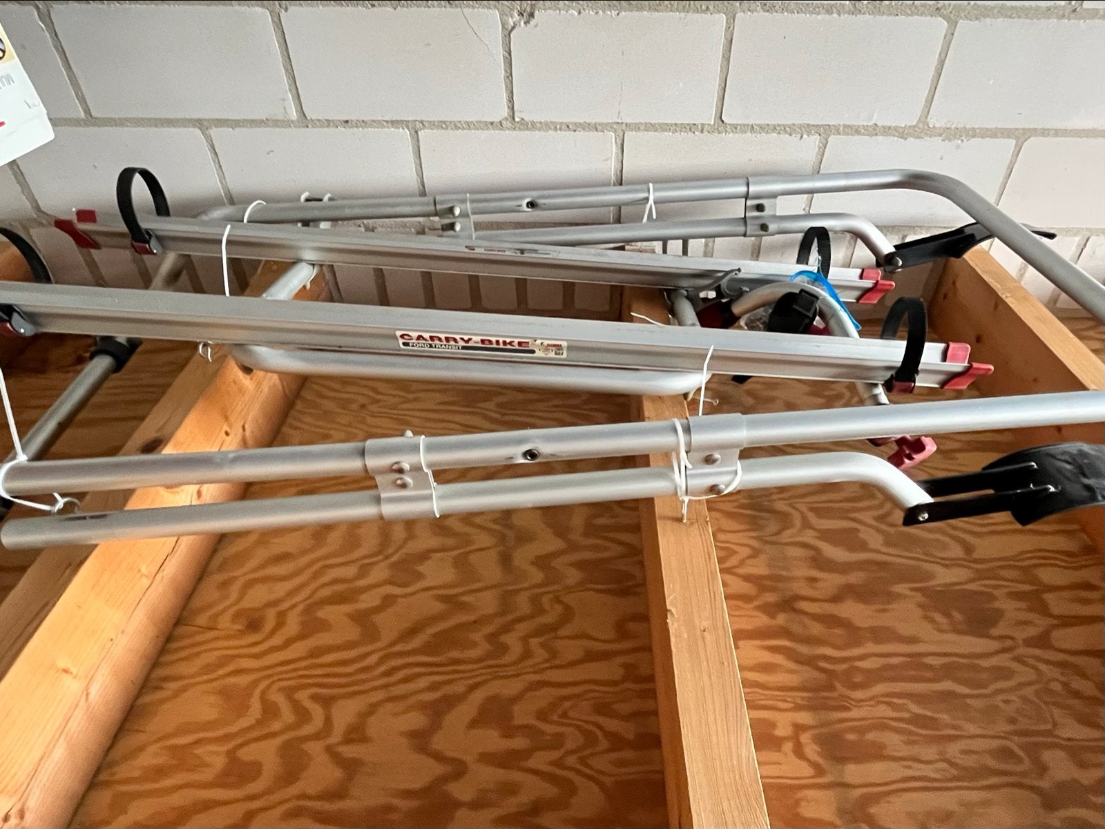 Fiamma Carry-Bike fietsendrager voor Ford Transit Custom, Ophalen, 2 fietsen, Gebruikt, Achterklepdrager