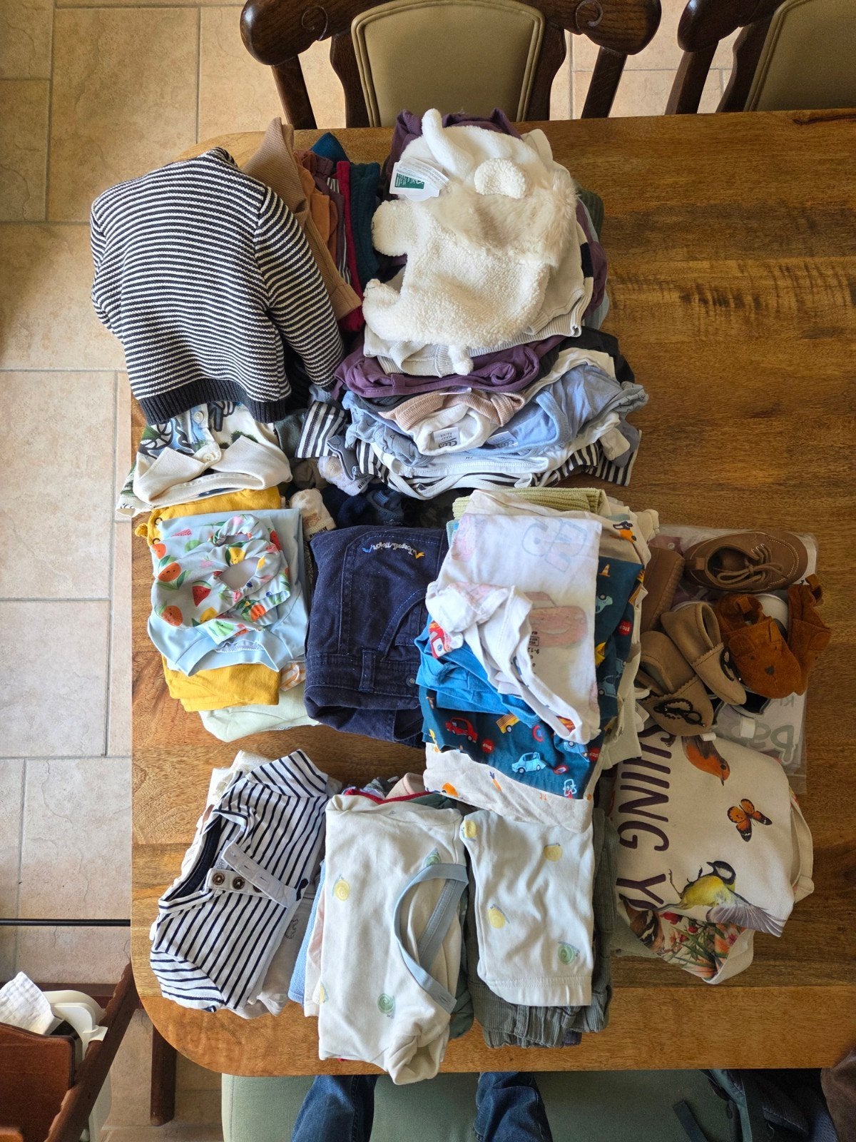 Complete babyuitzet kleding maat 50-86, Ophalen, Gebruikt, Jongetje