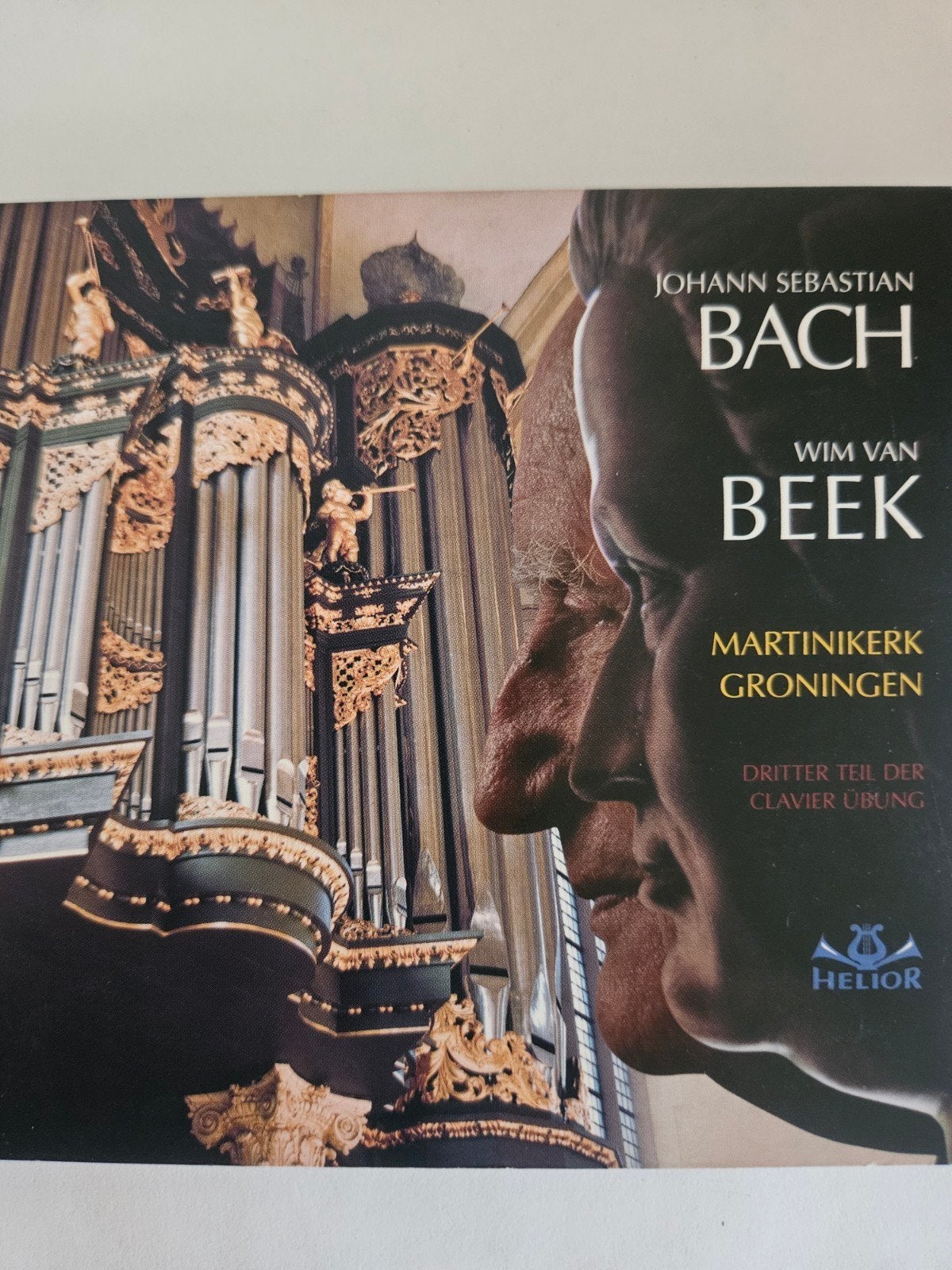 Bach: Dritter Teil der Clavier Übung - Wim van Beek, Cd's en Dvd's, Ophalen of Verzenden, Zo goed als nieuw, Orkest of Ballet