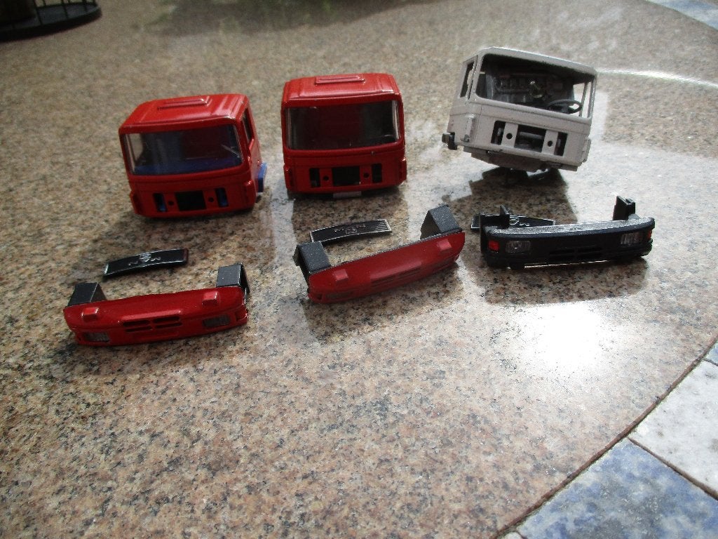 Conrad MAN 3 x cabines, Verzenden, Zo goed als nieuw, Bus of Vrachtwagen, Conrad