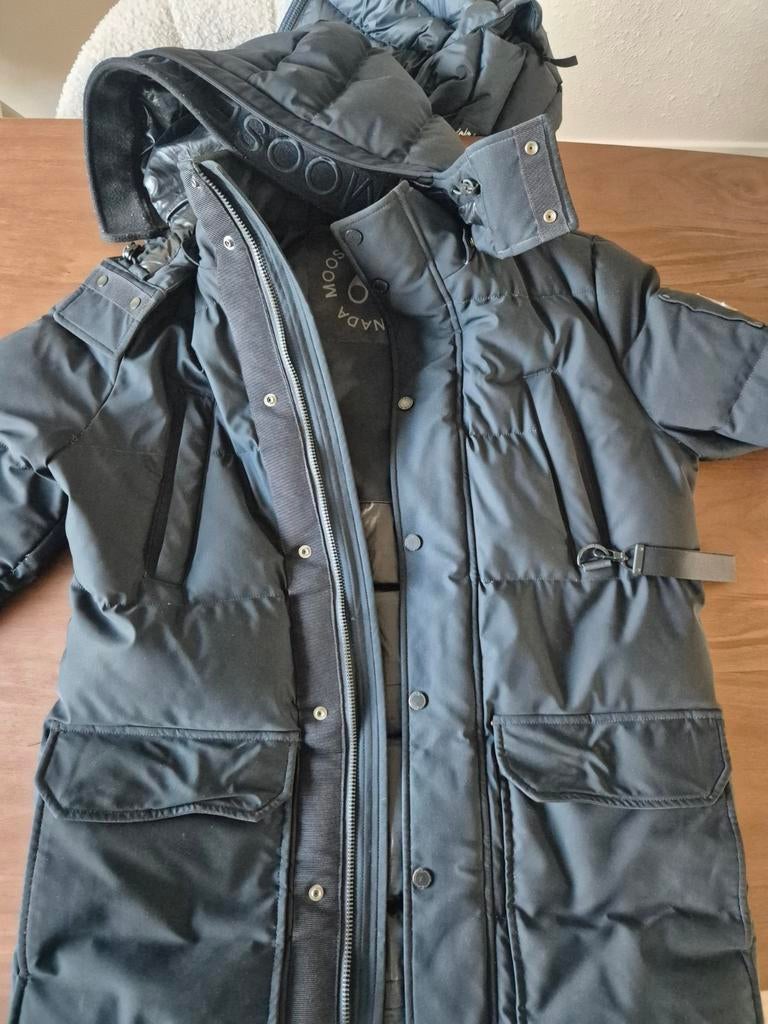 Moose Knuckles Winterjas Maat M, Ophalen of Verzenden, Gedragen, Zwart