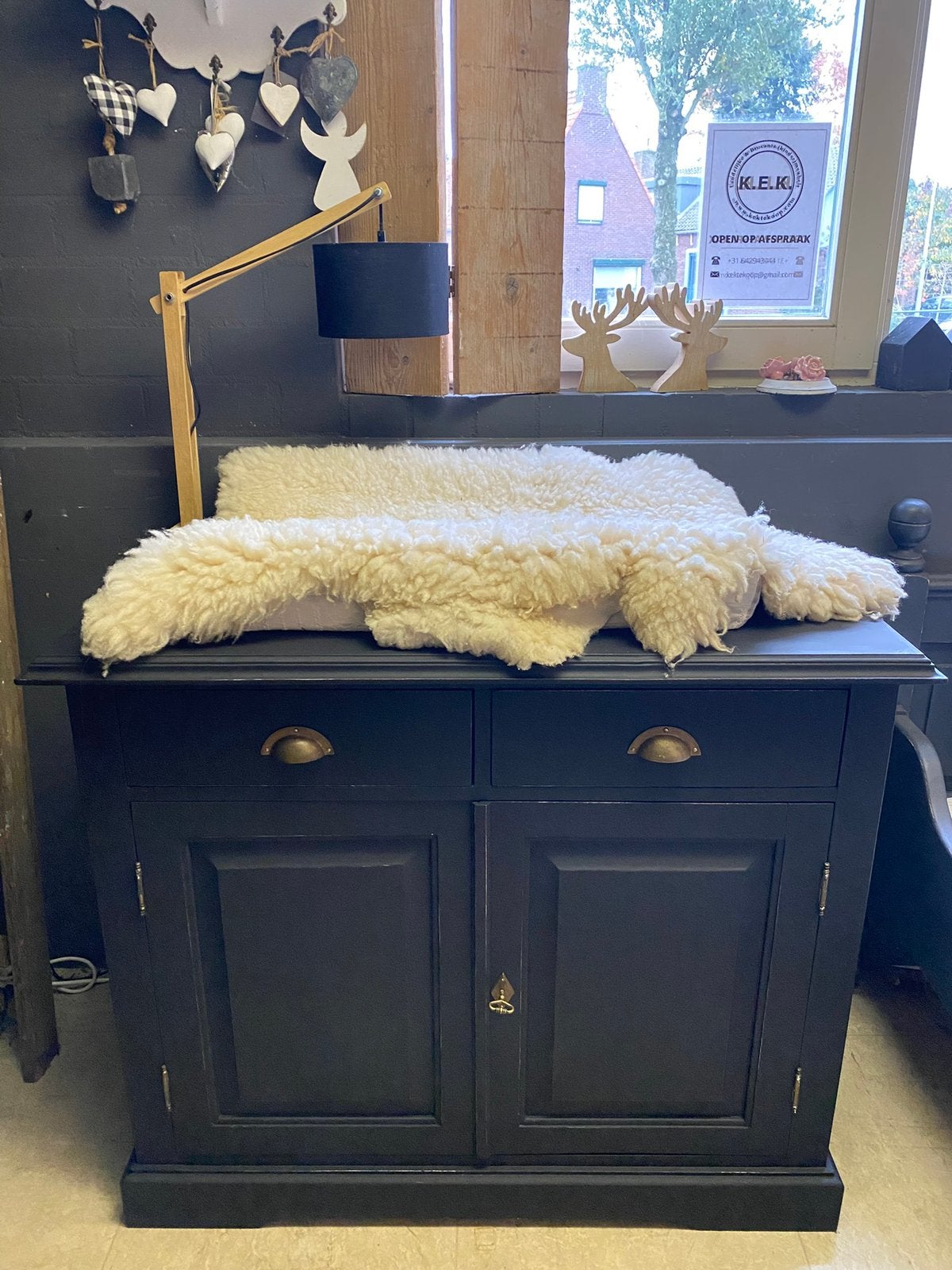 Rocante commode Roos, 50 tot 70 cm, Ophalen of Verzenden, 90 tot 105 cm, 100 cm of meer