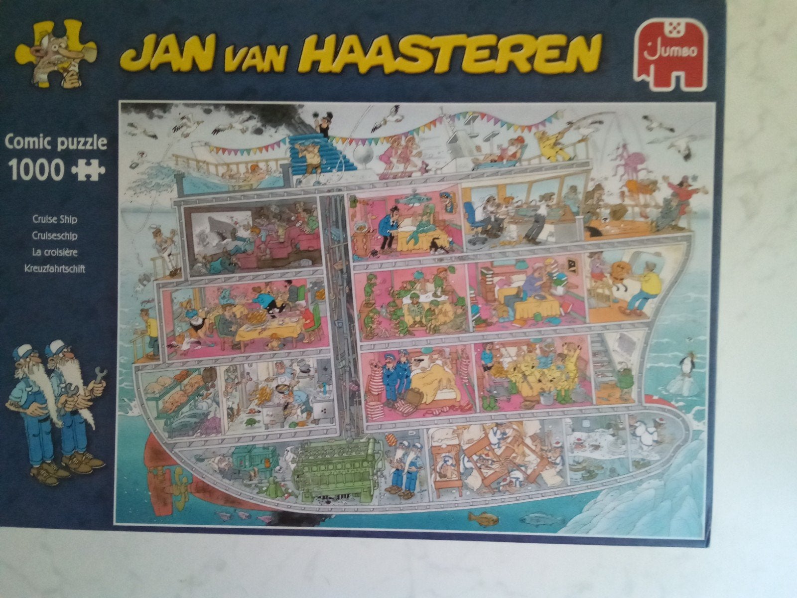 Jan van Haasteren, Ophalen, 500 t/m 1500 stukjes, Zo goed als nieuw