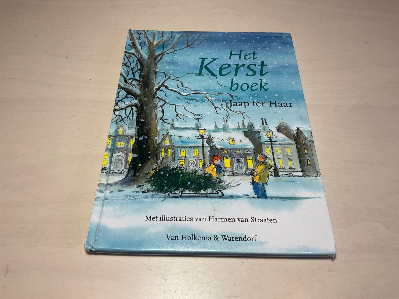 Het kerstboek Jaap ter Haar met illustraties H. van Straaten, Ophalen of Verzenden, Zo goed als nieuw, Fictie algemeen