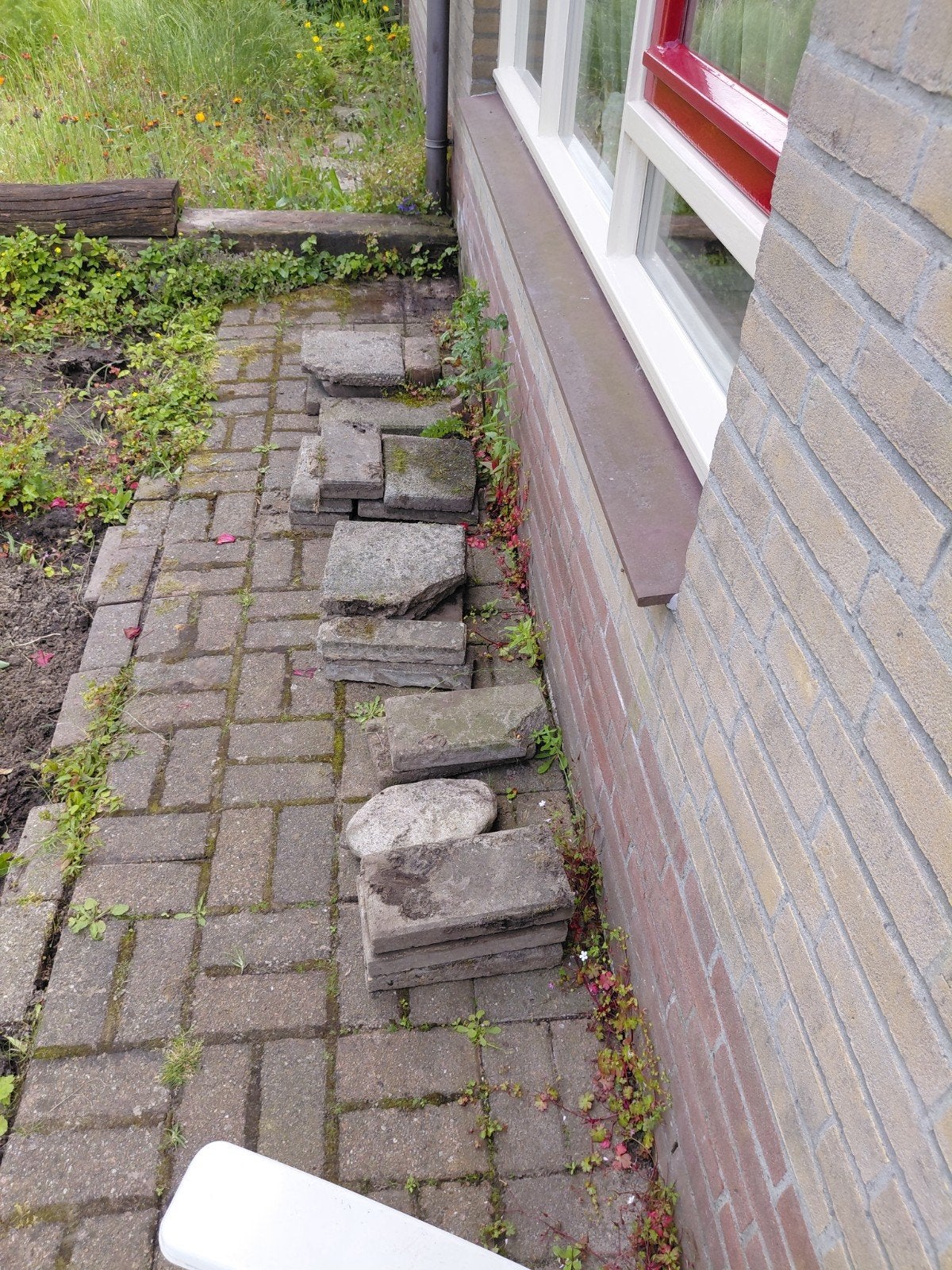Gratis stenen en tegels, Ophalen, Gebruikt, Beton, Klinkers