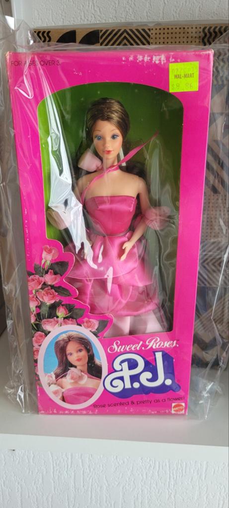 Barbie Sweet roses PJ 1983 nrfb vintage mattel, Ophalen of Verzenden, Barbie