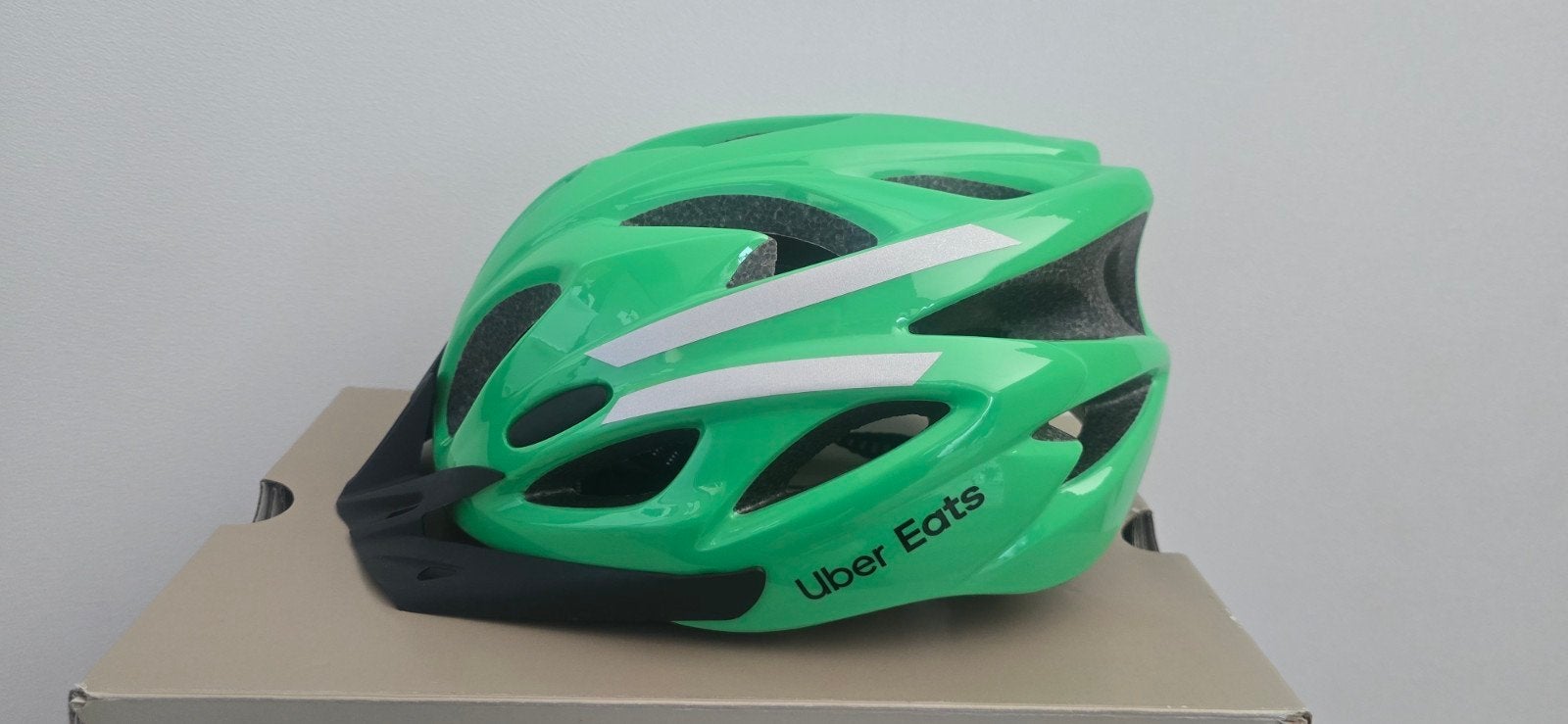 Nieuwe Uber Eats fietshelm - Lichtgewicht en comfortabel, Ophalen of Verzenden, Nieuw, Heer of Dame