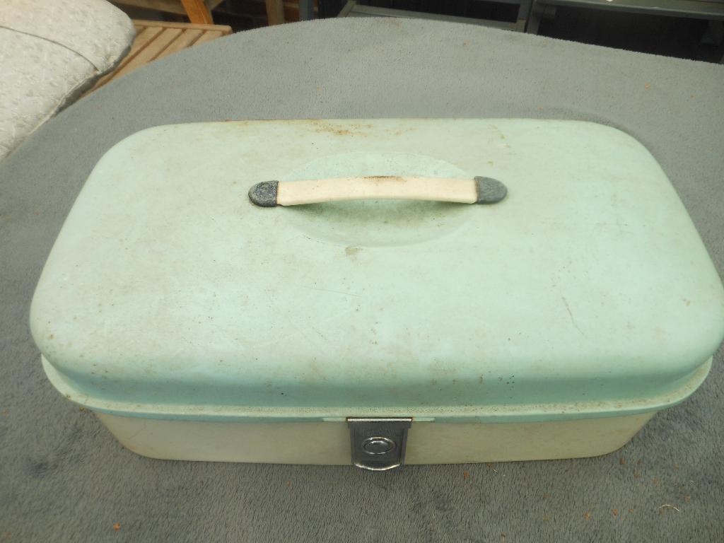 oude schoenpoets trommel, Verzamelen, Ophalen, Gebruikt, Overige