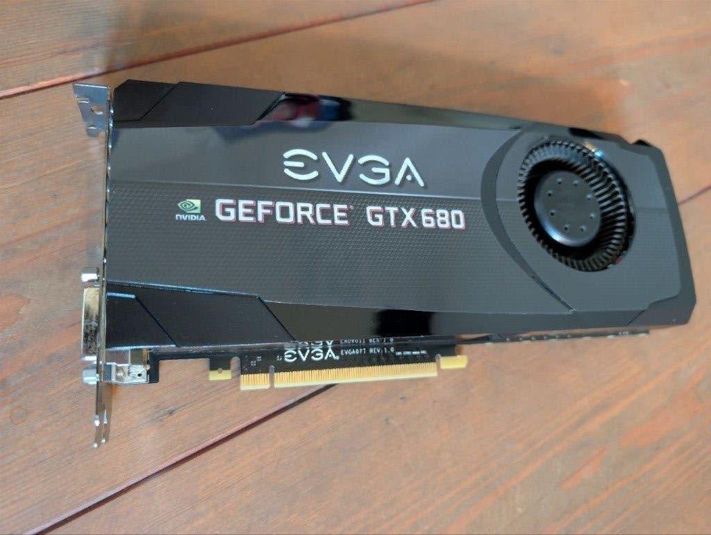 EVGA GeForce GTX 680 2GB GDDR5 videokaart – getest, Computers en Software, Ophalen, PCI-Express 3, Gebruikt, HDMI