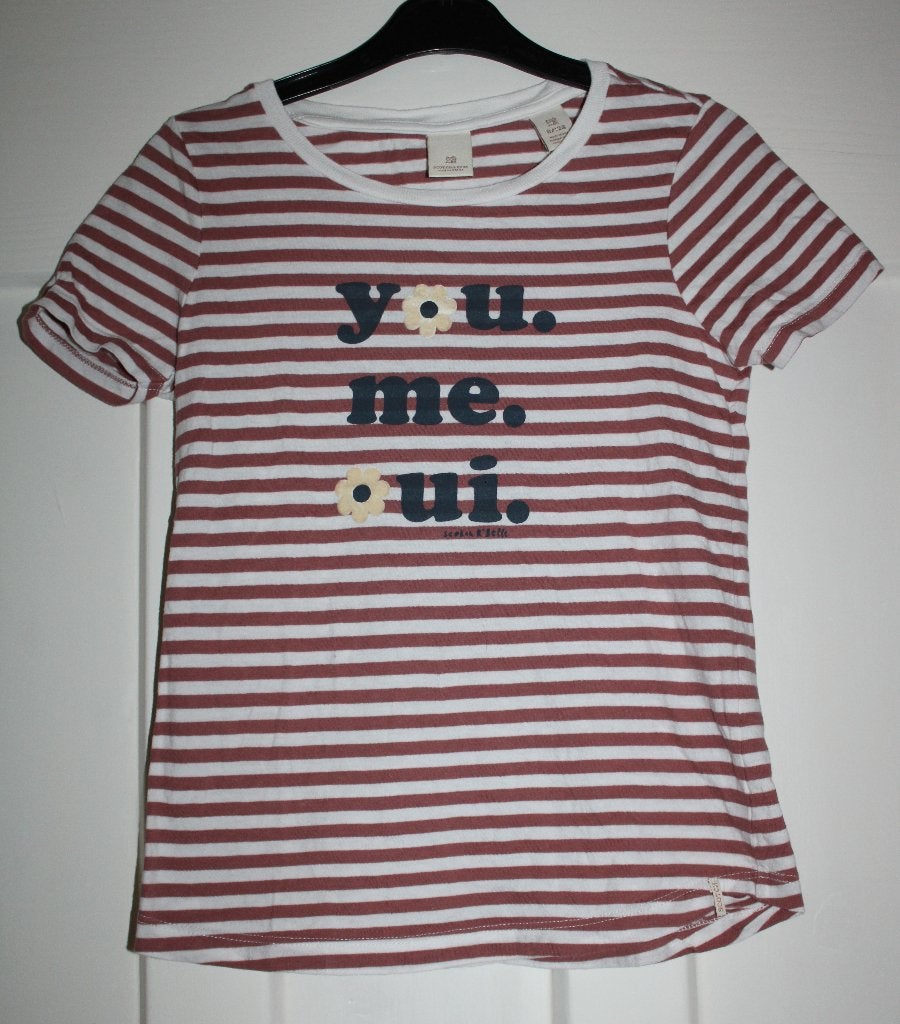 T-shirt van Scotch & Soda 128, Gebruikt, Meisje, Ophalen of Verzenden, Shirt of Longsleeve