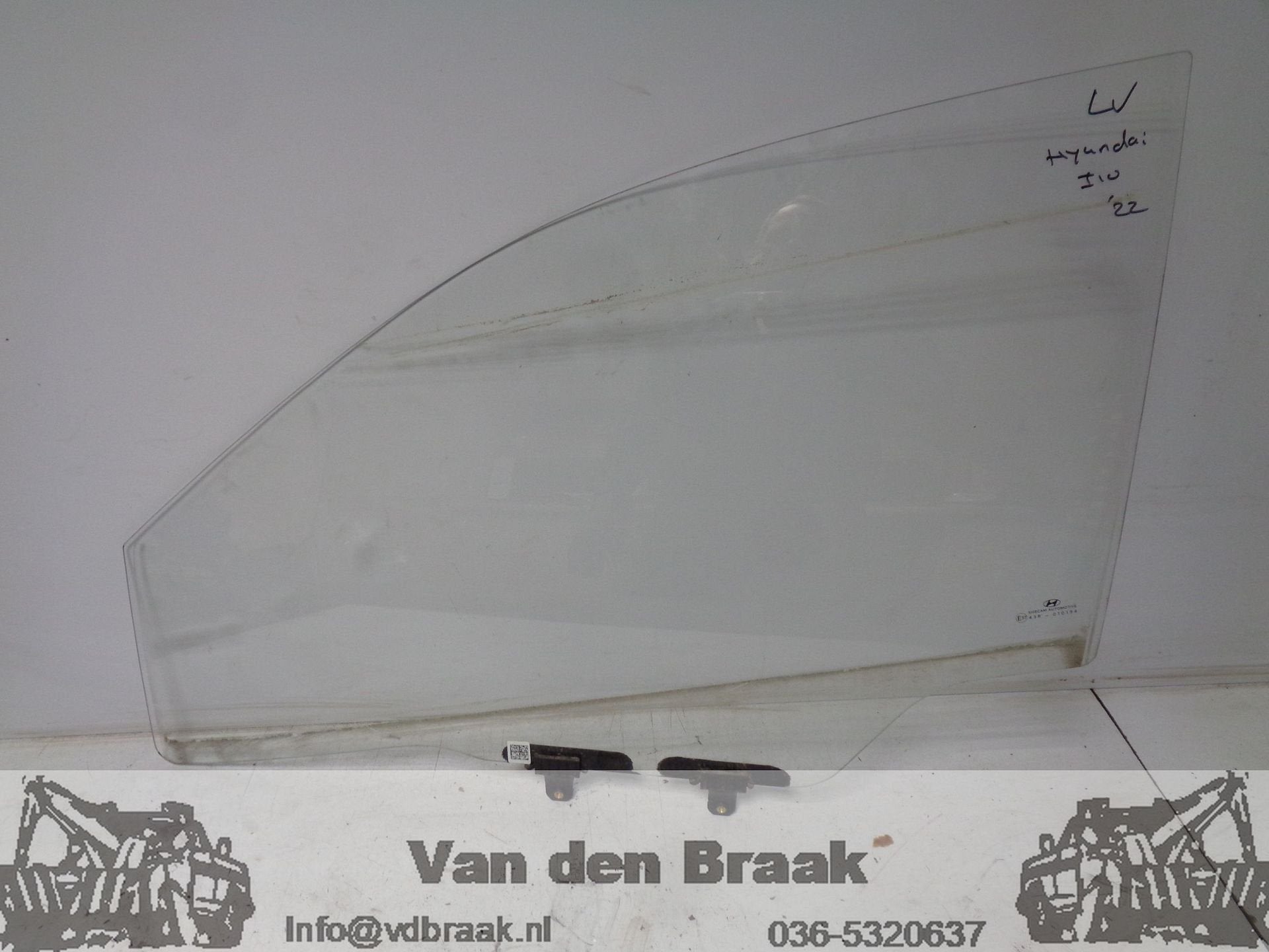 Hyundai i10 5 drs 2020-2026 Portierraam links voor