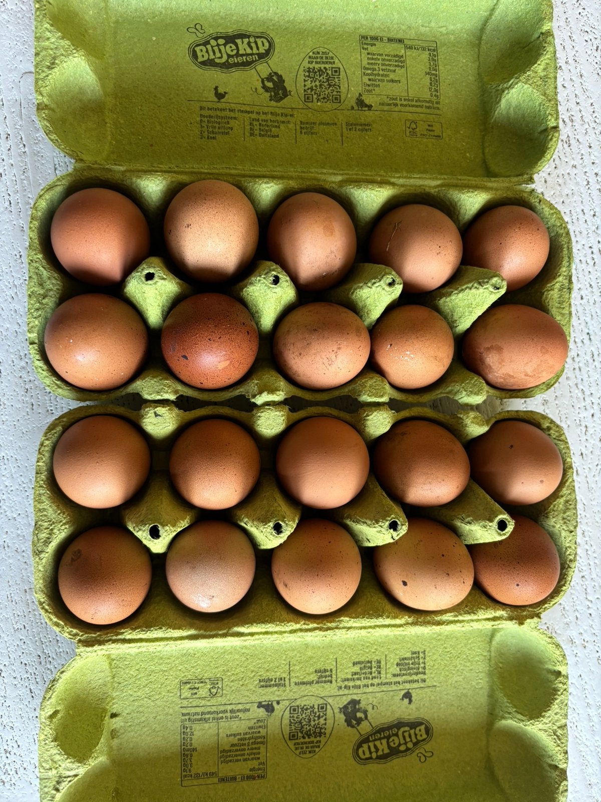 Heerlijke verse kippe eieren 10 stuks 2,50, Diversen, Levensmiddelen, Ophalen