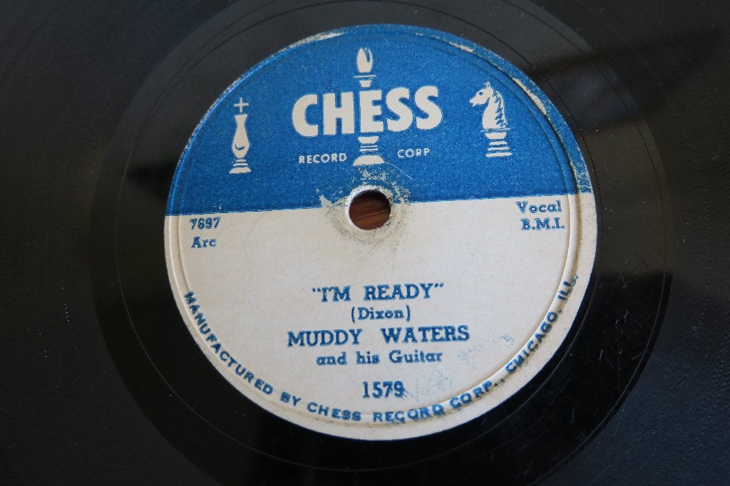 Muddy Waters I'm ready 78rpm 78 toeren wurlitzer seeburg hit, Cd's en Dvd's, Gebruikt, 10 inch, Ophalen of Verzenden, Blues