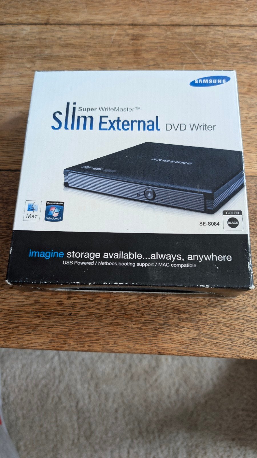 Samsung Slim Externe DVD Writer - USB Powered, Ophalen, Dvd, MacOS, Zo goed als nieuw