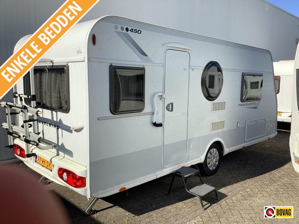 TEC Travel Bird 450 TE, Caravans en Kamperen, Caravans, Standaardzit, T.E.C., Bedrijf, Tot en met 3