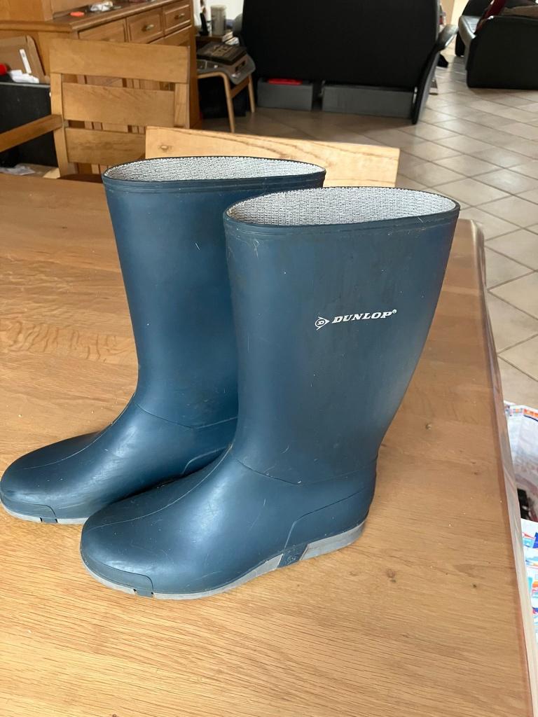Dunlop regen laarzen maat 36, Jongen of Meisje, Ophalen of Verzenden, Laarzen, Zo goed als nieuw