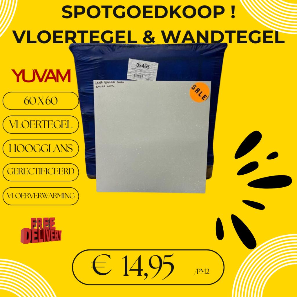 Opruiming: Goedkope Tegels voor jouw project!, 60 cm of meer, Nieuw, Ophalen of Verzenden, 10 m² of meer