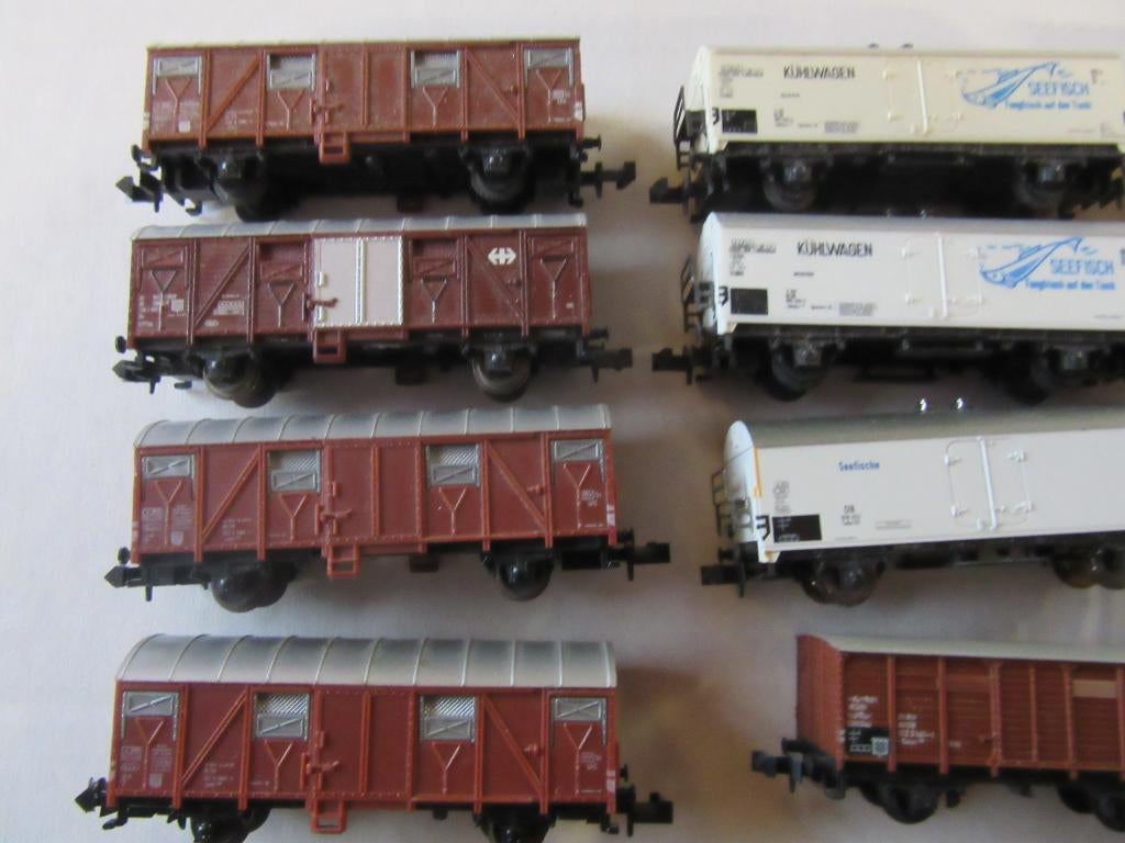 MINITRIX DIV WAGONS, Gelijkstroom, Trix, Wagon, Ophalen of Verzenden