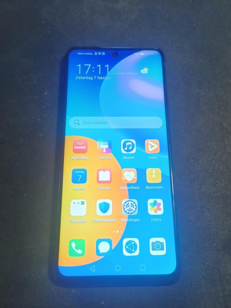 Huawei P smart 2021 | 128GB | Nette staat, Ophalen, Zwart, Touchscreen