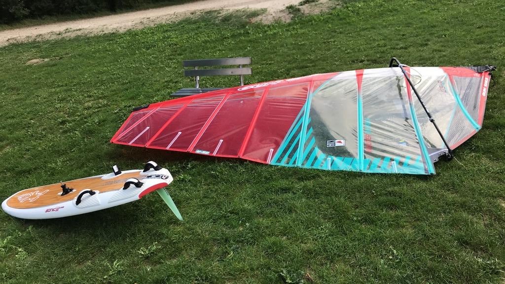 Gun Sails GSR 8.6 Windsurf Zeil, Watersport en Boten, Windsurfen, Ophalen, Gebruikt, Zeil, Met draagtas