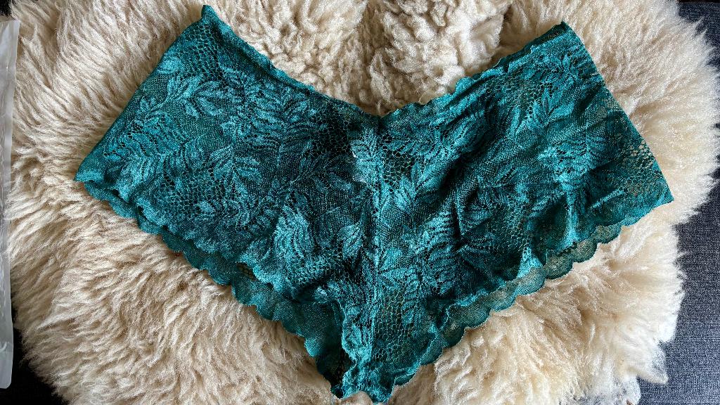 Kanten slipje naadloos - Groen - L, Kleding | Dames, Ondergoed en Lingerie, Verzenden, Groen, Slip