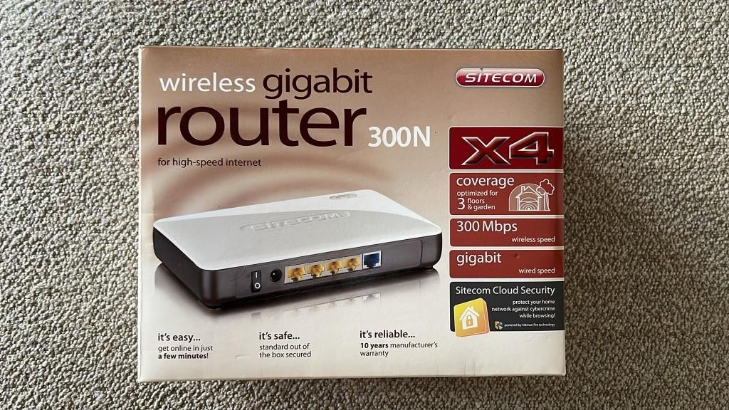 Sitecom router B0A6C0, Computers en Software, Routers en Modems, Gebruikt, Router, Ophalen of Verzenden