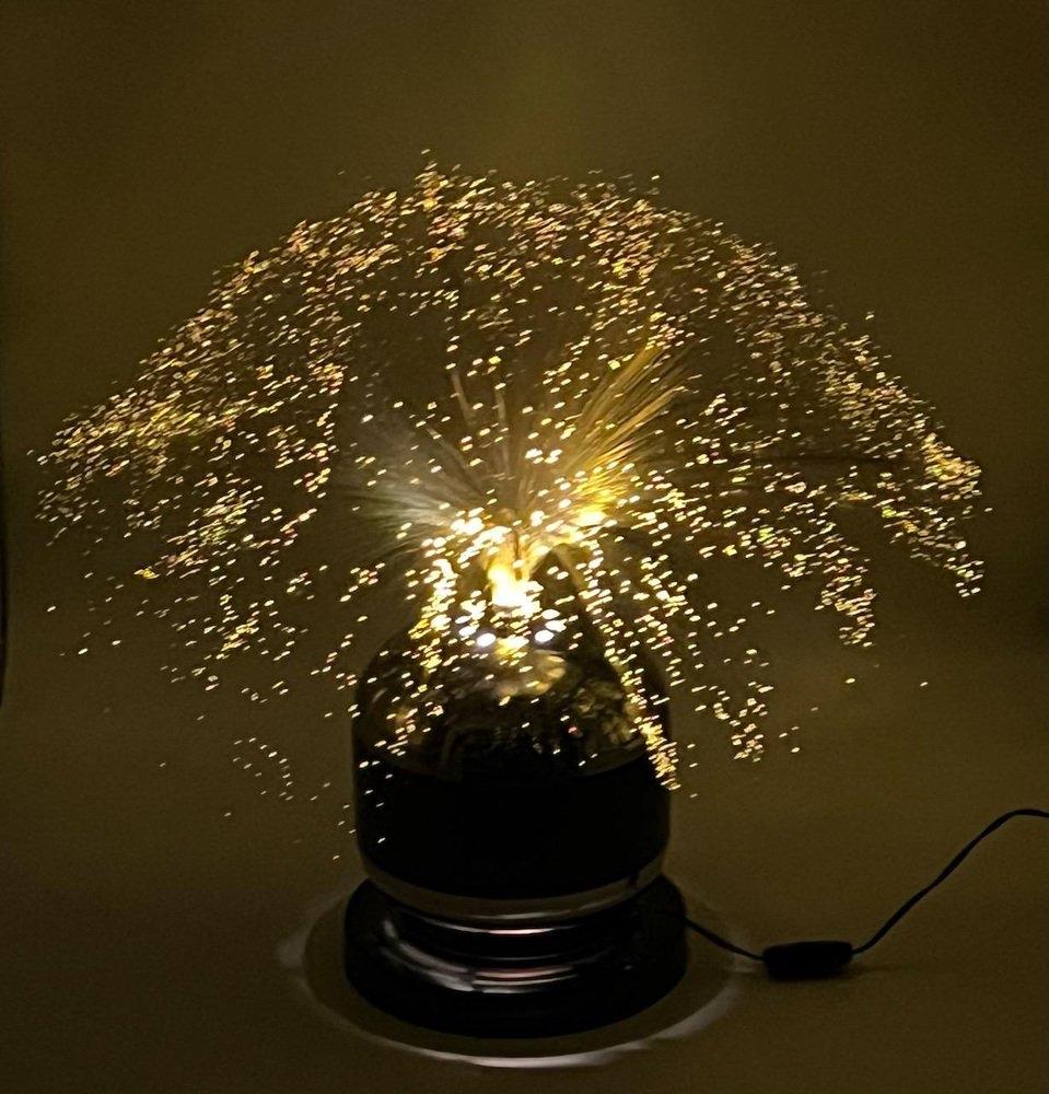 Vintage 1960 Space Age Fiber Optic Lamp, Ophalen, Zo goed als nieuw, Kunststof, Minder dan 100 cm