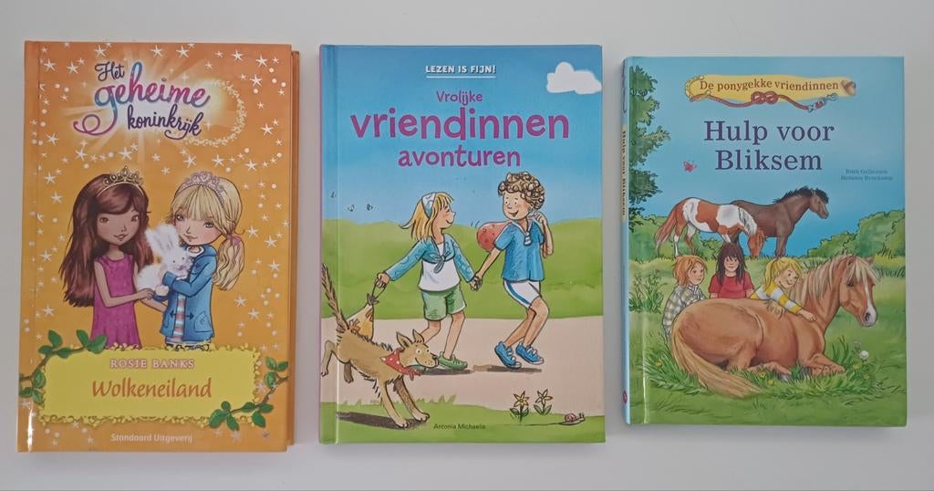 3 leuke (meiden) leesboeken, Boeken, Kinderboeken | Jeugd | onder 10 jaar, Zo goed als nieuw, Fictie algemeen, Ophalen of Verzenden