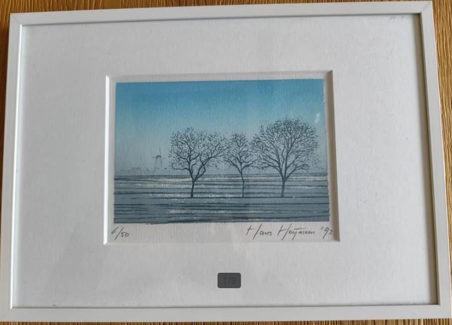 Prachtige originele Hans Heijman 6/50 1992, Antiek en Kunst, Ophalen of Verzenden