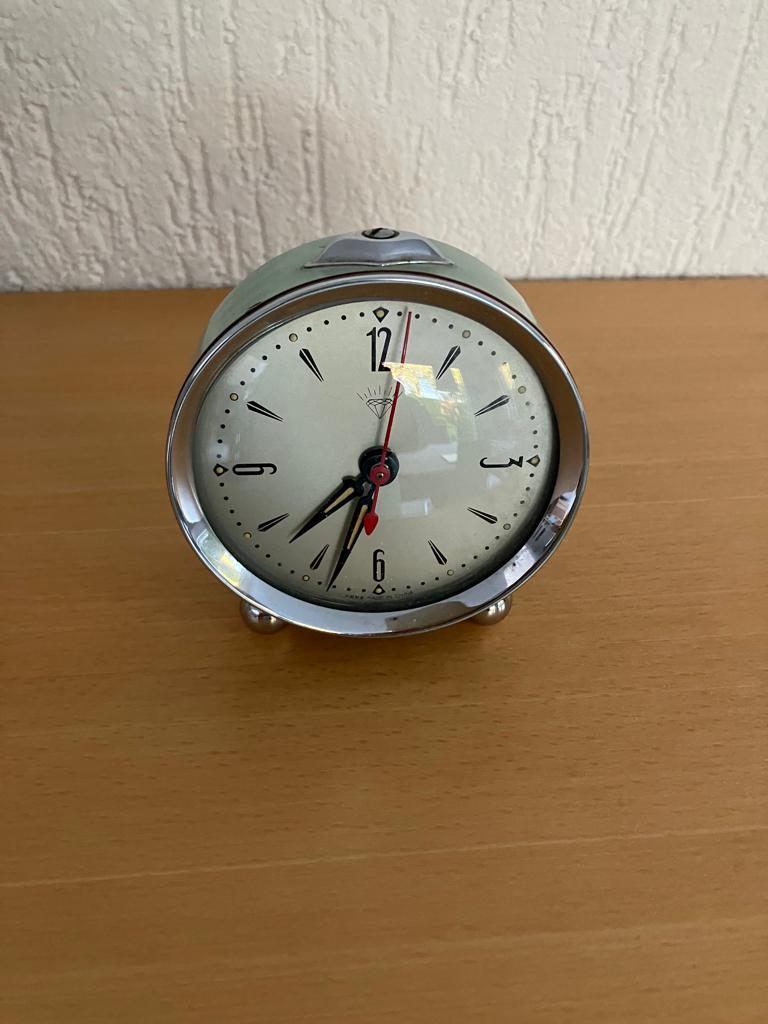 Vintage wekker klokje , Ophalen of Verzenden