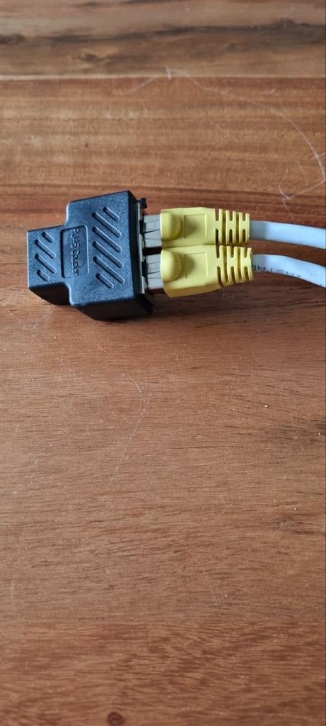Netwerkverdeelstekker RJ45, Ophalen of Verzenden, Gebruikt