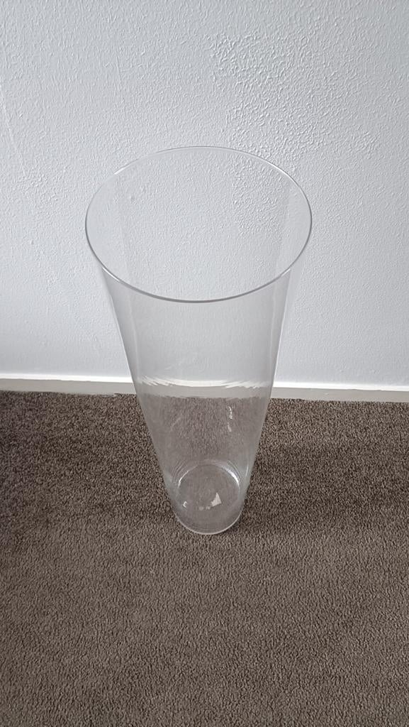 Glazen Vaas, Ophalen, Overige kleuren, 50 tot 75 cm, Glas