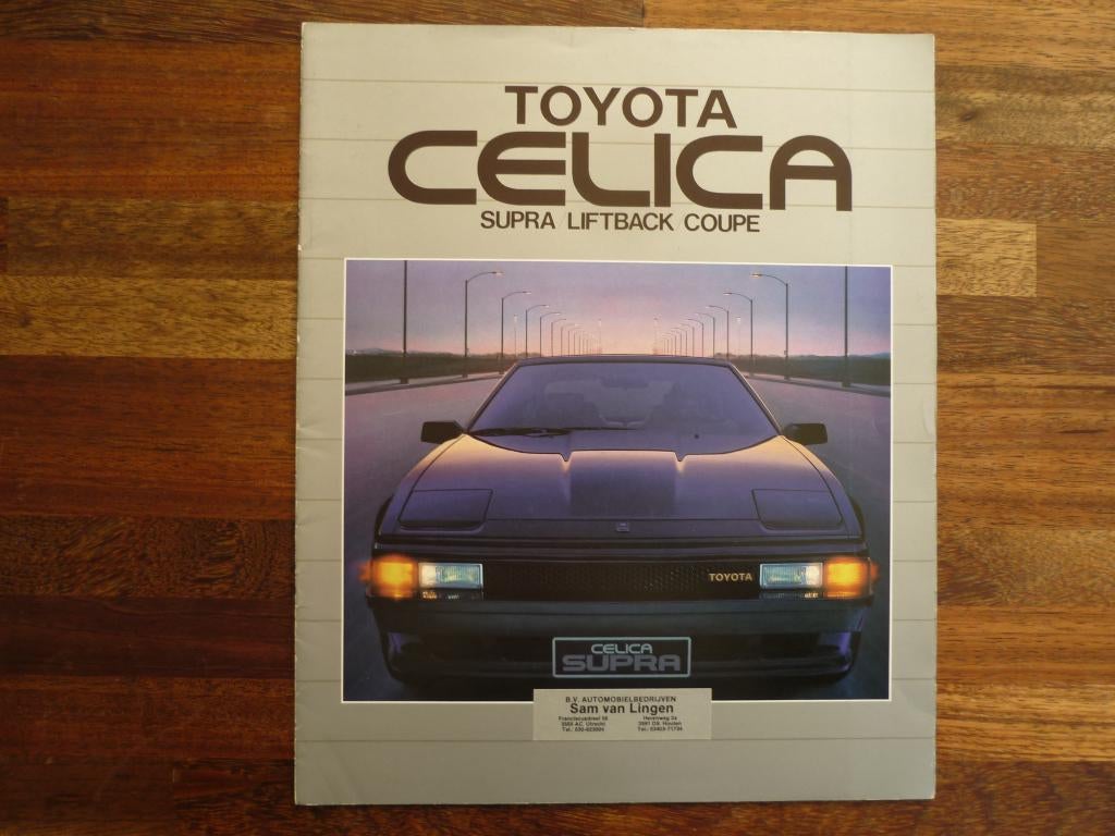 Toyota Celica Supra/Liftback/Coupé (1984), Ophalen of Verzenden, Nieuw, Toyota