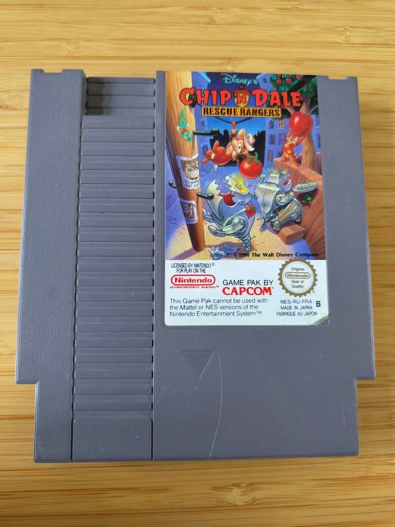 Chip and Dale Rescue Rangers - NES Klassieker, Spelcomputers en Games, Games | Nintendo NES, Gebruikt, 2 spelers, Eén computer