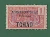 Katachtigen - Tchad (Afrique Equat. Franc) 1-  Luipaard - pf, Postzegels en Munten, Ophalen of Verzenden, Postfris, Dier of Natuur