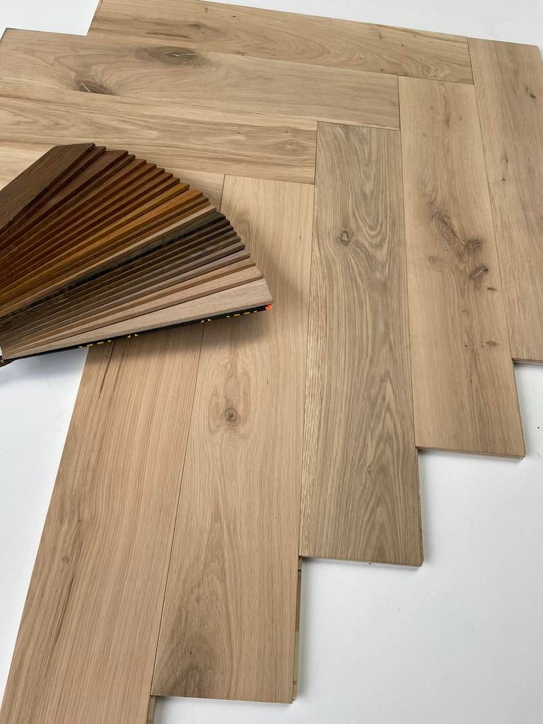 Eiken Visgraat houten vloer parket €43,5 inc btw parketvloer