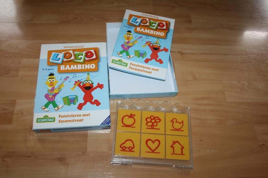 Loco Bambino - Sesamstraat - complete set, Kinderen en Baby's, Ophalen of Verzenden, Zo goed als nieuw