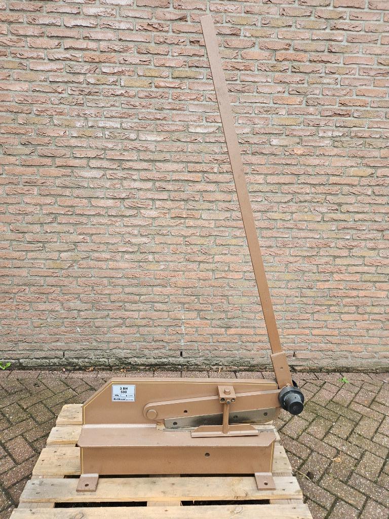 Birliksan 3 BH 500 hefboom plaatschaar knipschaar, Ophalen, Zo goed als nieuw