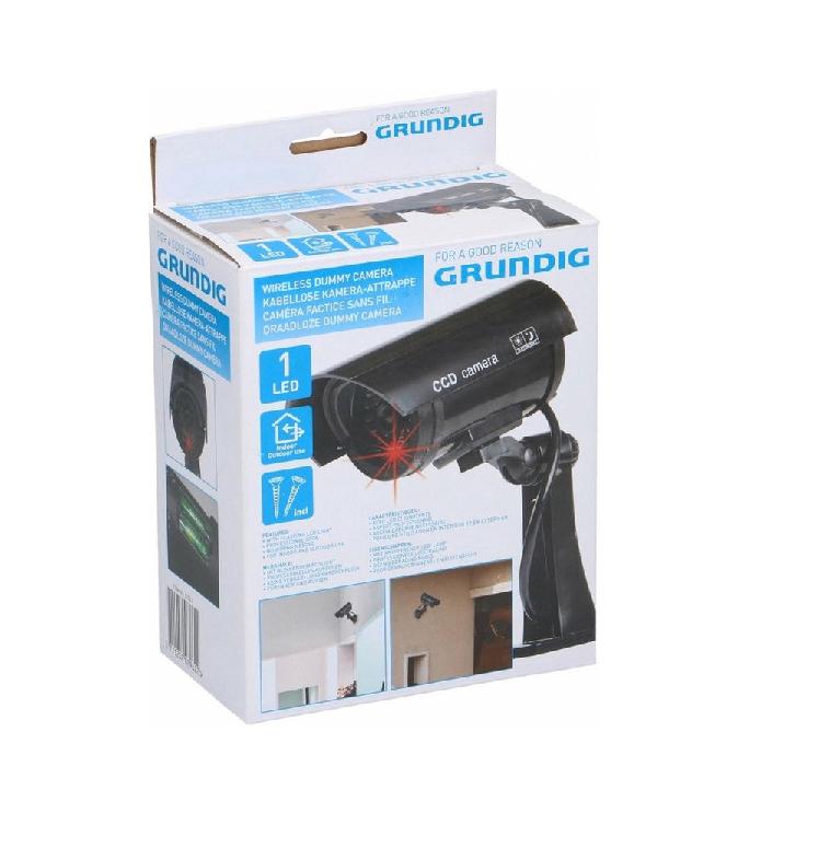 Grundig Dummy Beveiligingscamera-Binnen & Buiten-Draadloos, Audio, Tv en Foto, Videobewaking, Ophalen of Verzenden, Nieuw
