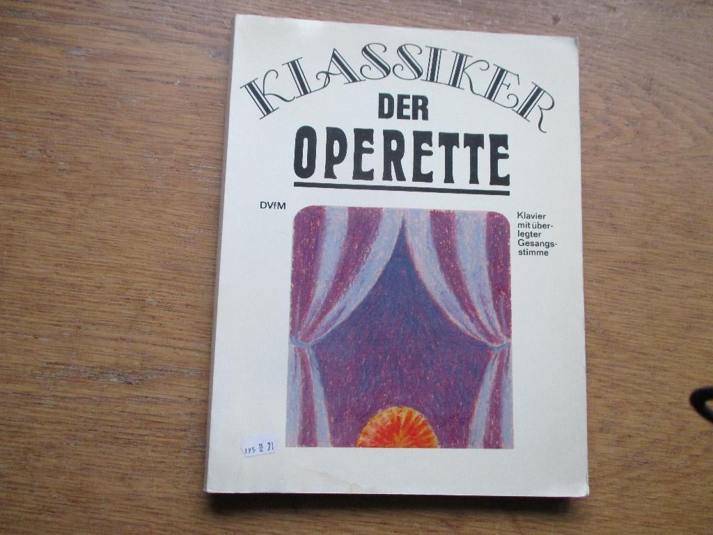 KLASSIKER DER OPERETTE, Ophalen of Verzenden, Gebruikt, Artiest of Componist, Populair