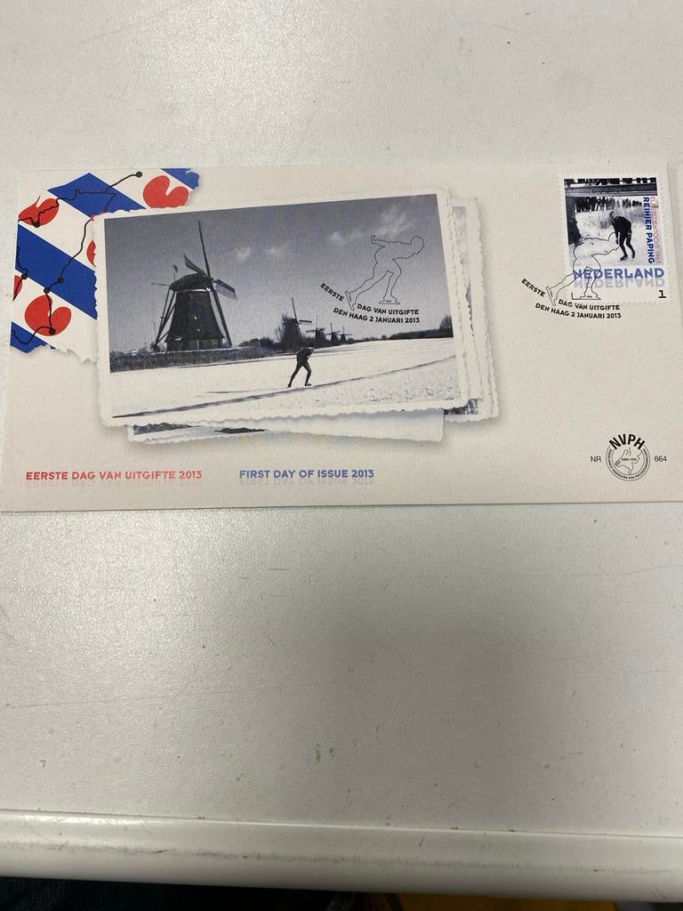 Eerste Dag Uitgifte Nederland 2013, Postzegels en Munten, Postzegels | Eerstedagenveloppen, Onbeschreven, Nederland, Ophalen of Verzenden